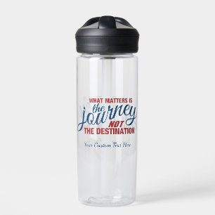 JOURNEY custom text Water Bottle