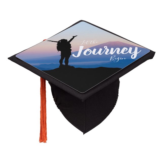 Journey Graduation Cap Topper (Angled)