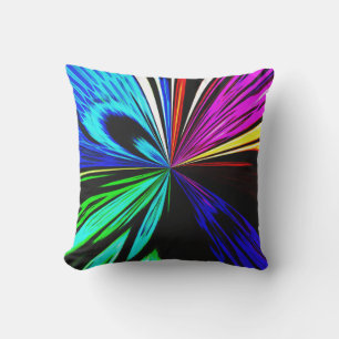 Journey Into Colour Throw Pillow