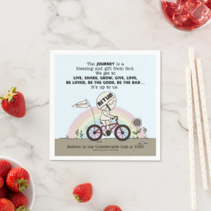 Journey is a Gift Napkin
