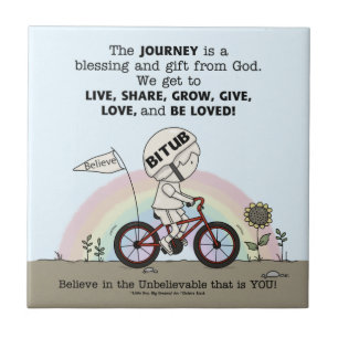Journey is a Gift Tile
