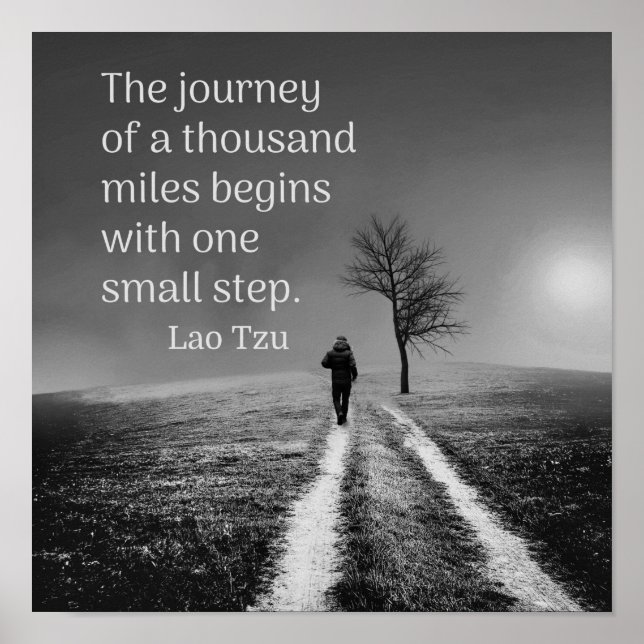 Journey of a thousand miles -- poster (Front)