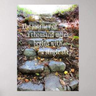 Journey Of A Thousand Miles Poster