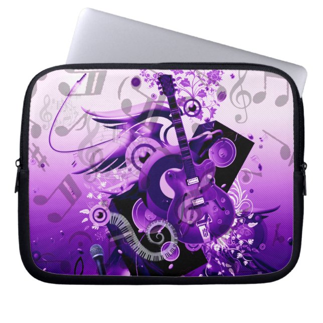 Journey of music_ laptop sleeve (Front)