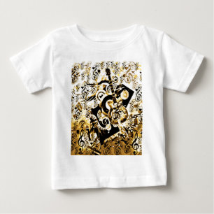 Journey Of Music,Rocks Gold_ Baby T-Shirt