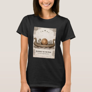 Journey of the Sun Solar Barque Ancient Africa T-Shirt