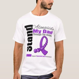 Journey Ribbon For Pancreatic Cancer (Dad) T-Shirt