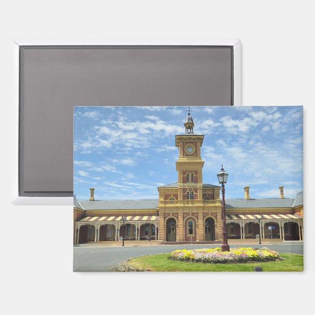 Journey through Time at Albury Station Magnet (Front/Back)