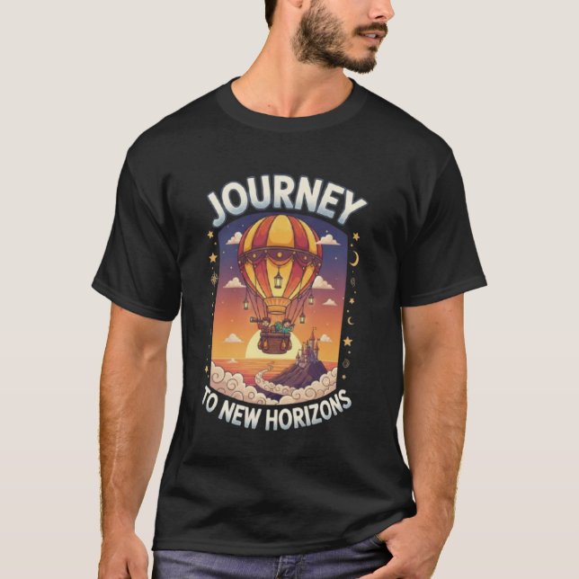 Journey to New Horizons – Adventure T-shirt (Devant)