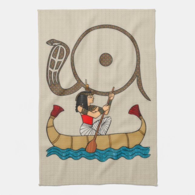 Journey To The Afterlife Kitchen Towel (Vertical)