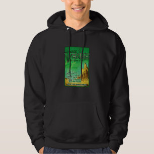 Journey to Venus Retro  Space Planet Hoodie