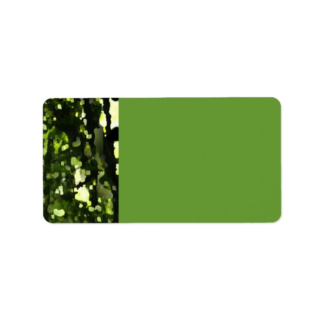 Journey Watercolor Print Your Own Label (Front)