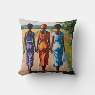 Journeys in Rhythm Throw Pillow