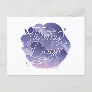 Jours d'orage / Carte postale