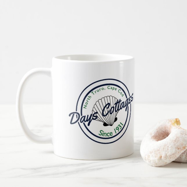 Jours officiels Cottages Mug (Avec donut)