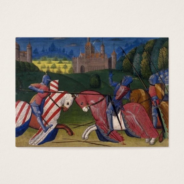 Jousting knights (Front)