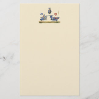 Jousting Knights - Medieval Theme Stationery