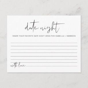 JOVI Edgy Black Date Night Ideas Card Game