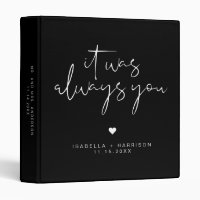 JOVI Edgy Black Modern Wedding Photo