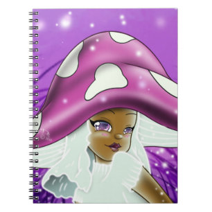 Jovial Purple Notebook (80pgs B&W)
