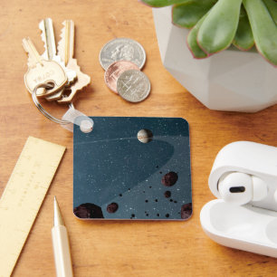 Jovian Trojans Asteroids. Keychain