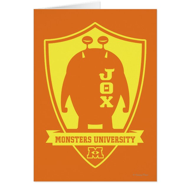 JOX -Monsters University (Front)