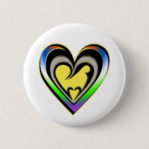 Joy 2 Inch Round Button