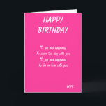 Joy and happiness-Wife birthday cards<br><div class="desc">birthday greeting cards with dedication to a special wife -joy and happiness</div>