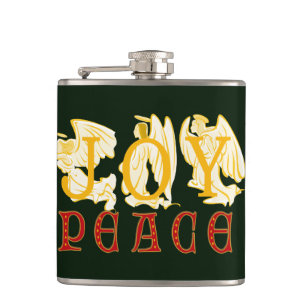 Joy And Peace Flask