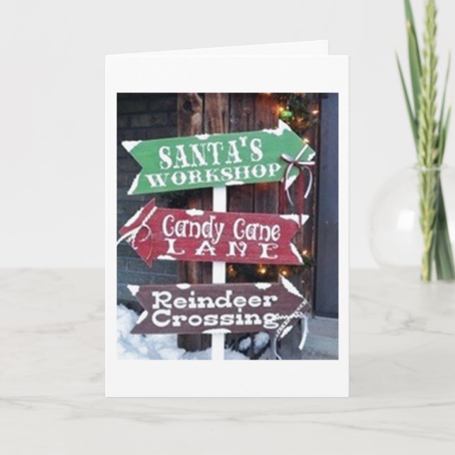 JOY AND WARMTH AT HOLIDAY AND NEW YEAR CARD (Front)