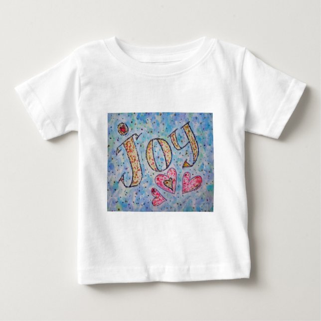 Joy Art T-shirt (Image Double Sided) (Front)