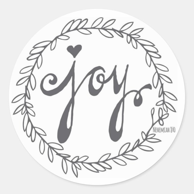 JOY | autocollant (Devant)