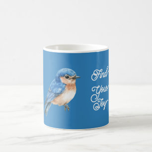 Joy Blue Bird Coffee Mug