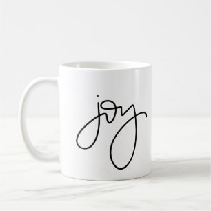 Joy Calligraphy Mug