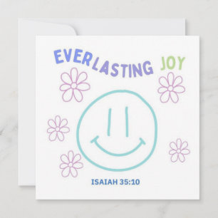 Joy, Card, Congratulations , Faith, Jesus Holiday Card