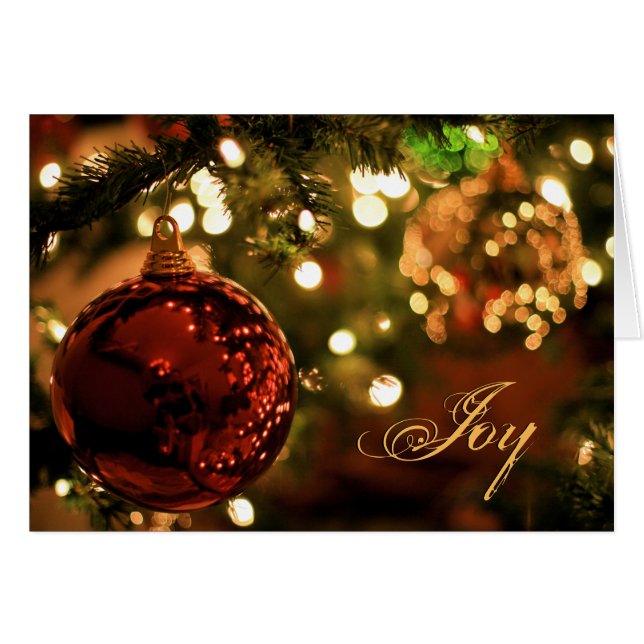 Joy Christmas (Front Horizontal)