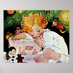 Joy Christmas Child Poster