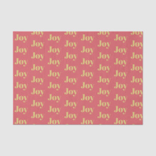 Joy Christmas Tissue Paper