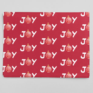 Joy Christmas Winter  Tissue Paper