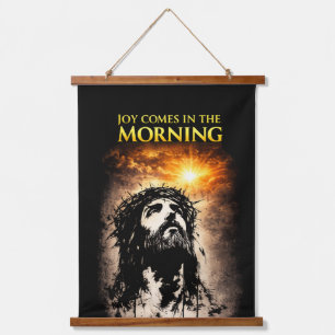 Joy Comes in the Morning Hanging Tapestry