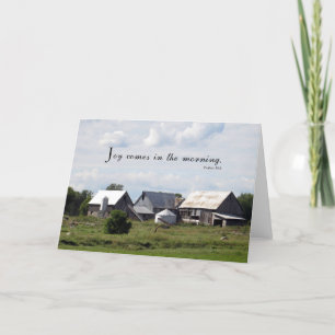 Joy Comes in the Morning - Scripture Card