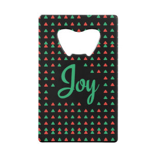 Joy Credit Card Bottle Opener