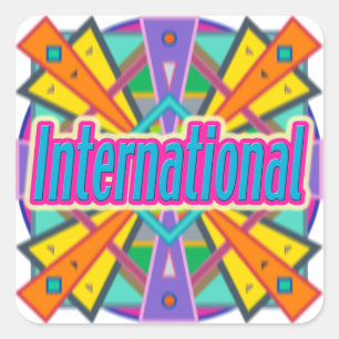 Joy Design "International" Stickers