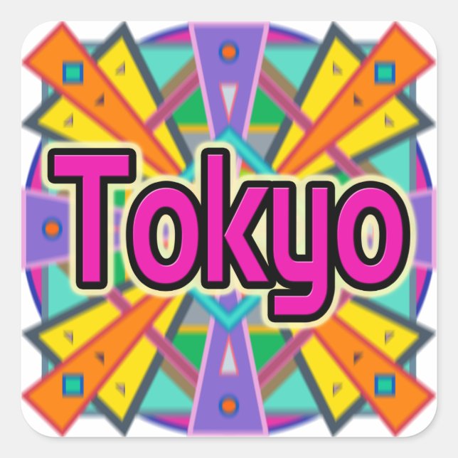 Joy Design Stickers "Tokyo" (Devant)