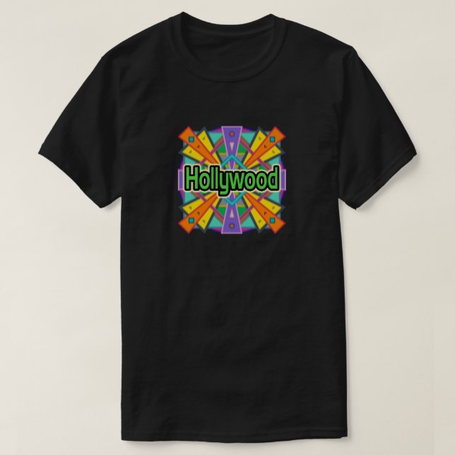 Joy Design T-shirt "Hollywood" (Design devant)