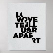 Joy Division Love Will Tear Us Apart Poster