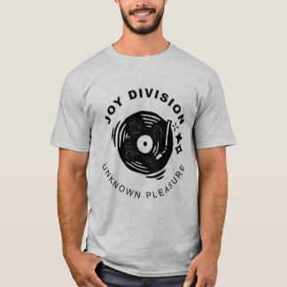 JOY DIVISION UNKNOWN PLEASURE VINYL T-Shirt