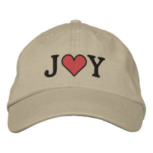 JOY EMBROIDERED HAT
