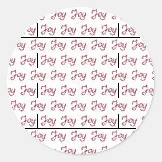 Joy gift stickers for best gifts
