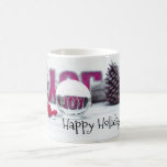 Joy Glass Ball Holiday Collection Coffee Mug<br><div class="desc">Celebrate the holidays with this collection featuring the word Joy as seen through a glass ball.</div>